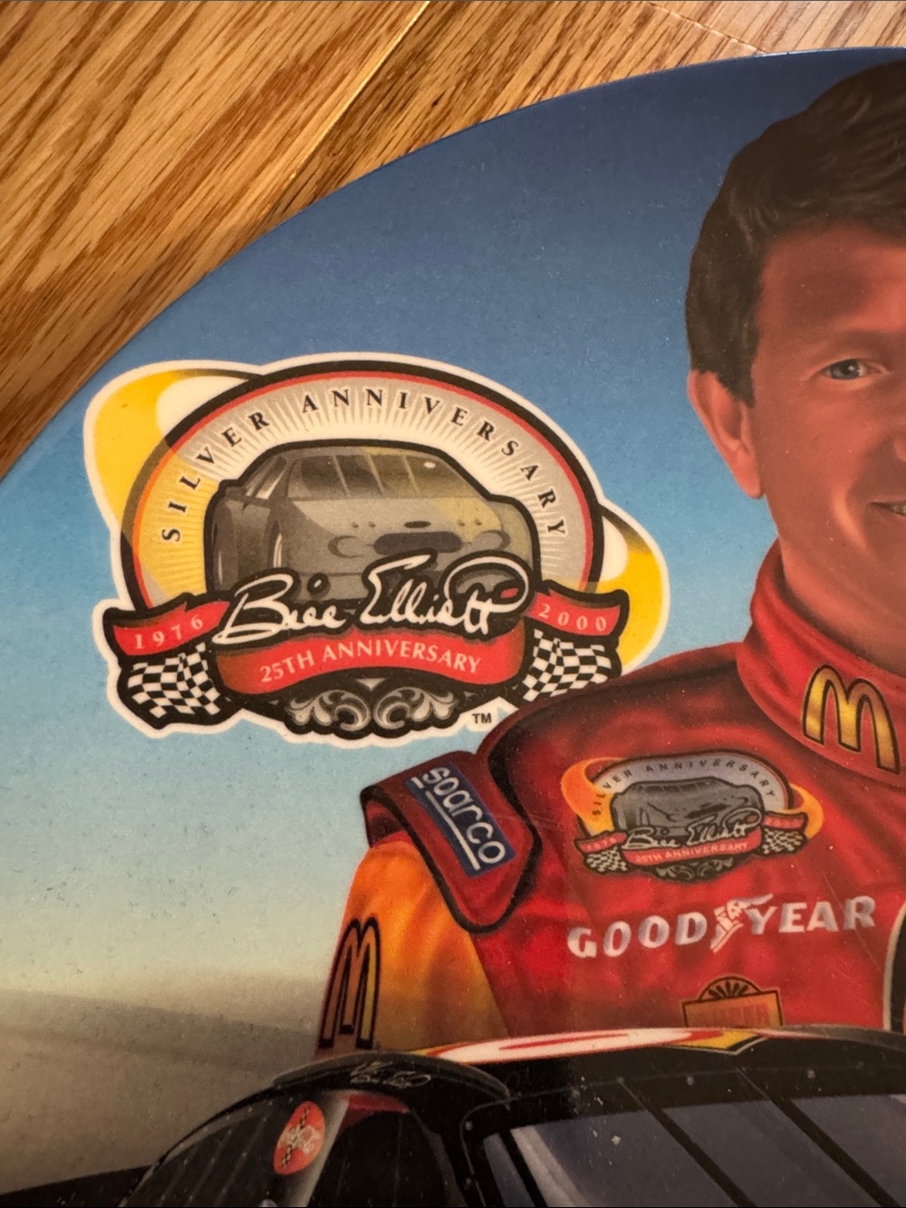 McDonald's Bill Elliot NASCAR Collector Plate Like New Condition - Picture 4 of 5